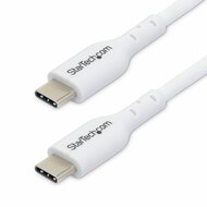 Startech - 6,6 láb (2 m) USB-C töltőkábel - USB2CC2MNCWHE
