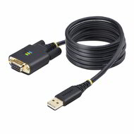 Startech - 2 m-es USB - null modem soros adapterkábel - 1P6FFCN-USB-SERIAL