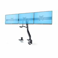 Startech - Asztali tartó, három monitorhoz való kar keresztléccel, akár három 27 hüvelykes képernyőhöz - 3M1A3SG-MONITOR-ARM