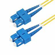 Startech - 3 m (9,8 láb) SC-SC (UPC) OS2 egymódusú duplex optikai kábel - SMDOS2SCSC3M