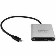 Startech - USB 3.0 flash memória többfunkciós kártyaolvasó/író USB-C csatlakozóval - FCREADU3C