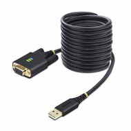 Startech - 3 m-es (10 láb) USB - null modem soros adapterkábel - 1P10FFCN-USB-SERIAL