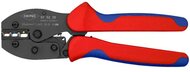 KNIPEX Áttételes saruzó fogó, szigeteletlen csúszósaruhoz PreciForce®, 220mm / 0,5 - 6mm2 / AWG20-10, 97 52 36