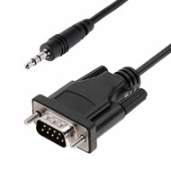 Startech - 1 m-es (3 láb) DB9 - 3,5 mm-es soros kábel - 9M351M-RS232-CABLE