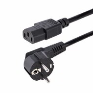 Startech - 3 m (10 láb) számítógép tápkábel, 18 AWG, EU Schuko - C13 tápkábel - 713E-3M-POWER-CORD