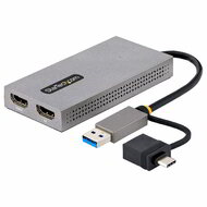 Startech - USB - kettős HDMI adapter - 107B-USB-HDMI