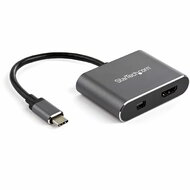 Startech - USB C többportos videoadapter - CDP2HDMDP
