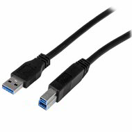 Startech - 1 m-es (3 láb) tanúsított SuperSpeed ​​USB 3.0 (5 Gbps) A-B kábel - USB3CAB1M