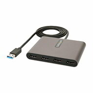 Startech - USB 3.0 - Quad HDMI adapter - USB32HD4