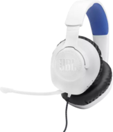 JBL - Quantum 100P Console fejhallgató - Fehér/Kék - JBLQ100PWHTBLU