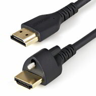 Startech - 1 m-es (3 láb) vékony HDMI-kábel rögzítőcsavarral - HDMM1MLS