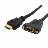 Startech - 91 cm-es (3 láb) HDMI anya-apa adapter - HDMIPNLFM3