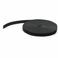 Startech - 50 láb (15,2 m) tépőzáras tekercs, fekete - HKLP50
