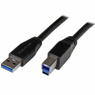 Startech - 10m Aktív USB 3.0 (5Gbps) USB-A - USB-B kábel - USB3SAB10M