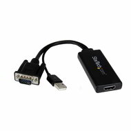 Startech - VGA-HDMI adapter USB hanggal és tápellátással - VGA2HDU