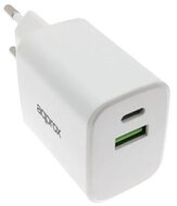 APPROX - USB Type-C, USB-A port, 35W gyorstöltő + 1m USB Type-C kábel - APPUSBWALL35W
