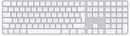 Apple Magic Keyboard (2024) w Touch ID and Numeric Keypad - Hungarian - White Keys