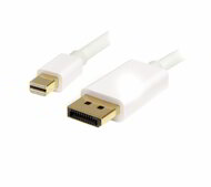Startech - 1 m-es (3 láb) Mini DisplayPort - DisplayPort 1.2 kábel - MDP2DPMM1MW