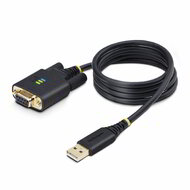 Startech - 1 m-es (3,3 láb) USB - null modem soros adapterkábel - 1P3FFCNB-USB-SERIAL