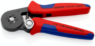 KNIPEX Ervéghüvelyező Önbeálló (krimpelő) fogó 0,08 - 16 mm2, 4/6 tüskés, 180 mm - 97 53 04