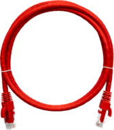 NIKOMAX - UTP, CAT6, PVC, 3m, piros - NMC-PC4UE55B-030-RD