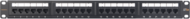 NIKOMAX Patch panel UTP, Essential Series, CAT5e, 24 portos, szerszámmal szerelhető, 1U - NMC-RP24UD2-ES-1U-BK