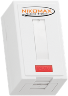 NIKOMAX Ipari fali doboz, 1 portos - NMC-MB1P-IS-MT