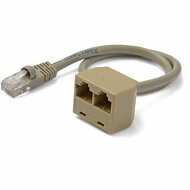 Startech - 2 az 1-ben RJ45 elosztókábel-adapter - RJ45SPLITTER