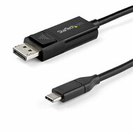 Startech - 2 m-es (6,6 láb) USB C - DisplayPort 1.4 kábel - CDP2DP142MBD
