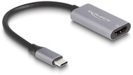 Delock USB Type-C adapter HDMI (DP Alt Mode) 8K-hez HDR funkcióval alumínium