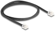 Delock Telefon kábel RJ11 apa - RJ11 apa fekete 1 m