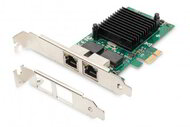 Assmann-DIGITUS Gigabit Ethernet PCI Express kártya, 2 portos - DN-10132