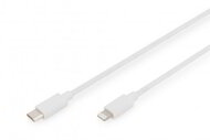 Assmann-DIGITUS Adat-/Töltőkábel, USB-C - Lightning, MFI - DB-600109-010-W