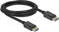 DisplayPort-DisplayPort kábel 2m v2.0 Delock - 80262
