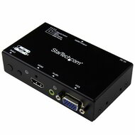 Startech - 2x1 HDMI + VGA - HDMI átalakító kapcsoló automatikus és prioritásváltással - 1080p - TAA - VS221VGA2HD