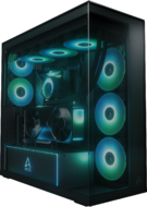 ARCTIC - Xtender számítógépház (with Vertical GPU Mounting) - Black - ACPCC00016A