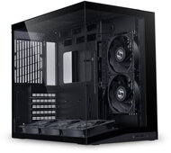 Lian Li O11D Mini V2 Flow, Midi-tower ház,edzett üveg - fekete - O11DMIV2FX