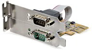 Startech - 2 portos PCI Express soros interfészkártya - 21050-PC-SERIAL-LP
