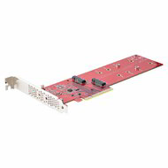 Startech - Kettős M.2 PCIe SSD adapterkártya - DUAL-M2-PCIE-CARD-B