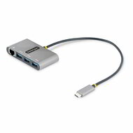 Startech - 3 portos USB-C hub Ethernettel - HB30C3A1GEA2