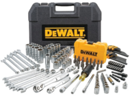 DEWALT Szerszámkészlet, 142db, 1/4", 3/8" - DWMT73802-1