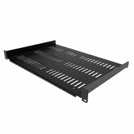 Startech - 1U szerver rack polc 19" - Univerzális - SHELF-1U-12-FIXED-V
