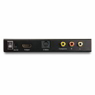 Startech - S-Video vagy kompozit - HDMI átalakító hanggal - 720p - NTSC és PAL - VID2HDCON2
