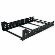 Startech - 3U univerzális szerver rack sínek - Fix szerelősínek - 19"-os állítható mélységű rack sínek -UNIRAILS3U