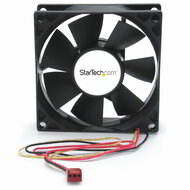 Startech - 80x25 mm-es dupla golyóscsapágyas számítógépház-ventilátor TX3 csatlakozóval - FANBOX2