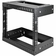 Startech - 2 oszlopos, 8U magas, nagy teherbírású, falra szerelhető hálózati rack, 19" - RK812WALLOA