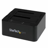 Startech - Kétrekeszes USB 3.0 / eSATA - SATA merevlemez-dokkolóállomás - SDOCK2U33EB