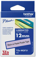Brother - TZe-MQF31 12 mm széles 4 m hosszú szalagkazetta
