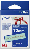 Brother - TZe-RM34 12 mm széles 4 m hosszú szövetszalag