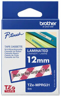 Brother - TZe-MPRG31 12 mm széles 4 m hosszú szalagkazetta